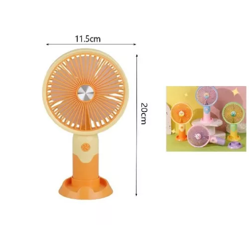 VENTILÁTOR MINI AKKUMULÁTOROS 11,5X20CM 4F.