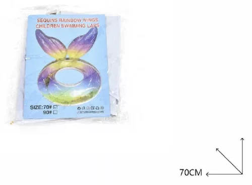 ÚSZÓGUMI SELLŐFAROK 70CM