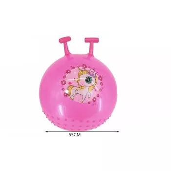 GUMILABDA 55 CM UFO LABDA UNIKORNIS MINTÁS