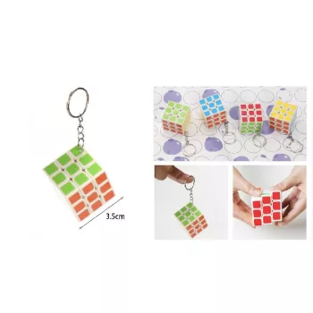 KULCSTARTÓ RUBIK KOCKA 3,5 CM