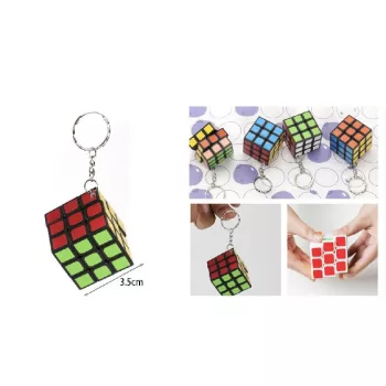 KULCSTARTÓ RUBIK KOCKA 3,5 CM