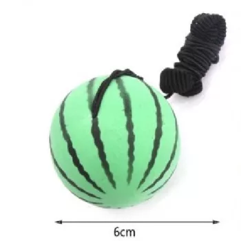 GUMILABDA KÖTÉLLEL 6CM GÖRÖGDINNYÉS