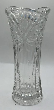 VÁZA ÜVEG 8X17,5CM