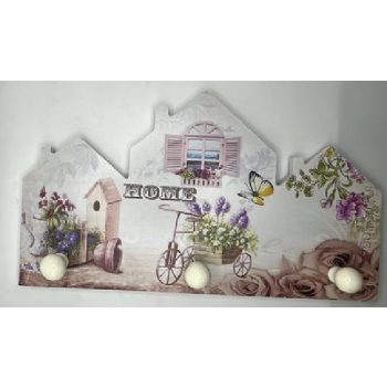 AKASZTÓ 3FÉRŐHELYES 26X15CM LEVENDULÁS