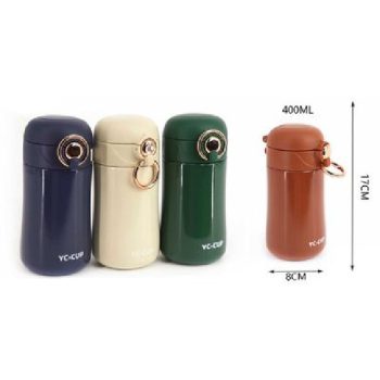 TERMOSZ 400ML 8X17CM 4F. SZÍN