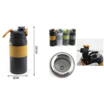 TERMOSZ 600ML 8X20CM 4F. SZÍN