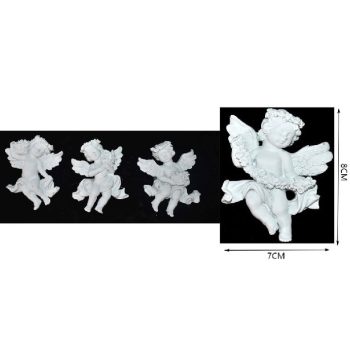 ANGYAL DÍSZ KARÁCSONYI 8X7CM