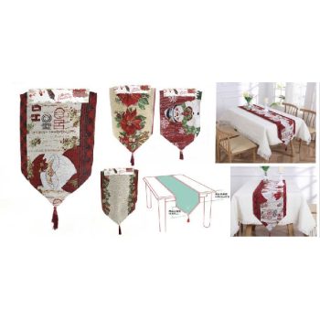 ASZTALI FUTÓ KARÁCSONYI 33X180CM