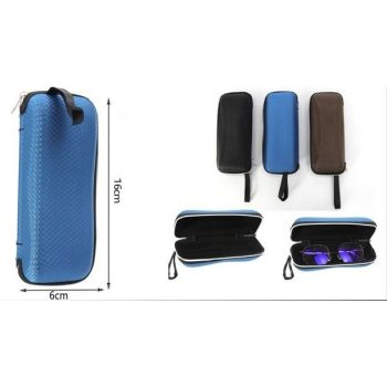 SZEMÜVEGTOK ZIPZÁROS 6X16CM 4F.