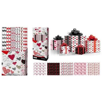 CSOMAGOLÓPAPÍR 70X200CM 5F. SZÍV (50/DISPL)