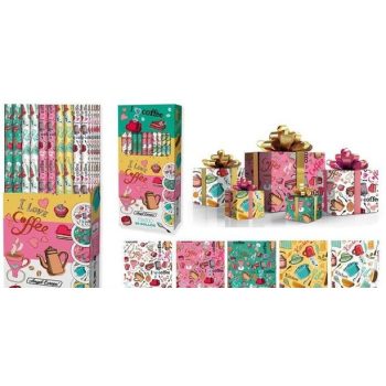 CSOMAGOLÓPAPÍR 70X200CM 5F. KÁVÉ (50/DISPL)