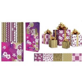 CSOMAGOLÓPAPÍR 70X200CM 5F. MINTA (50/DISPL)