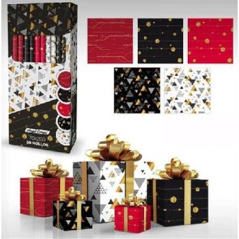 CSOMAGOLÓPAPÍR 70X200CM 5F. VEGYES (50/DISPL)