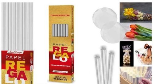 CSOMAGOLÓ FÓLIA 100X150CM ÁTLÁTSZÓ (48/DISPL)