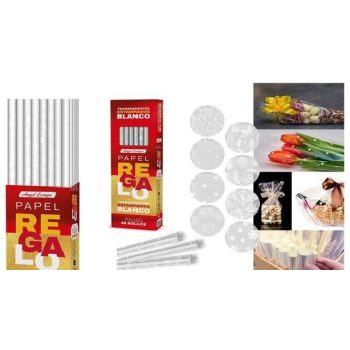   CSOMAGOLÓ FÓLIA 70X150CM 8F. ÁTLÁTSZÓ MINTÁS (48/DISPL)