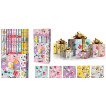 CSOMAGOLÓPAPÍR 70X200CM 5F. SZÜLINAPI (50/DISPL)