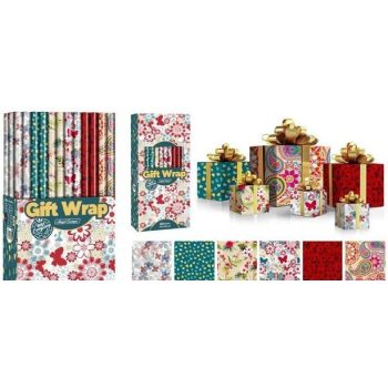 CSOMAGOLÓPAPÍR 70X200CM 6F. KARÁCSONYI (60/DISPL)