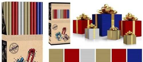 CSOMAGOLÓPAPÍR 70X200CM 6F. SZÍN (60/DISPL)