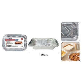 TÁL ALU. 17,5X11CM/450ML 20DB-OS