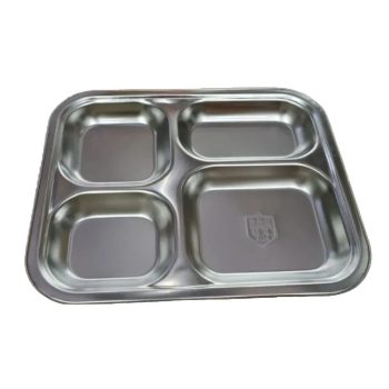 TÁLCA FÉM 4 RÉSZES