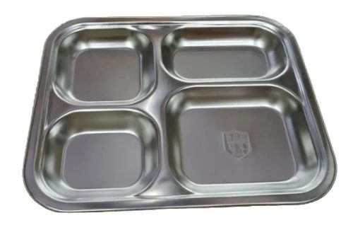 TÁLCA FÉM 4 RÉSZES