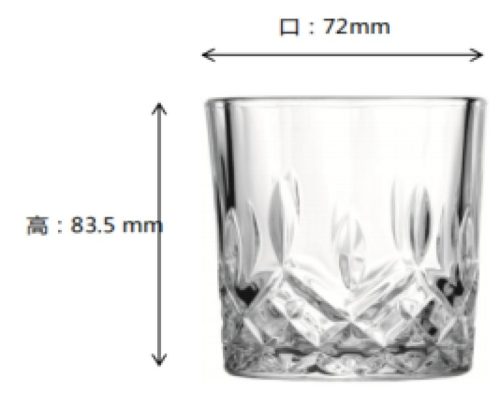 POHÁR ÜVEG 200ML