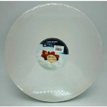 TORTAALÁTÉT 30CM V:12MM KEREK,  FEHÉR