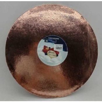 TORTAALÁTÉT 25CM V:12MM KEREK,  ROSEGOLD