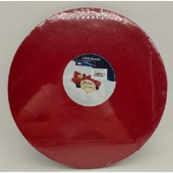 TORTAALÁTÉT 35CM V:12MM KEREK,  PIROS