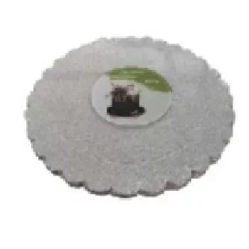 TORTAALÁTÉT 30CM KEREK, EZÜST
