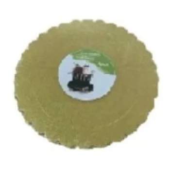 TORTAALÁTÉT 35CM KEREK, ARANY