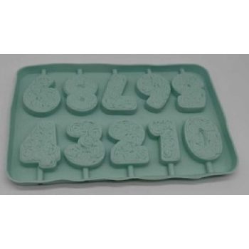 SZILIKON FORMA  SZÁMOS 21X13,5CM