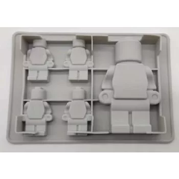 SZILIKON FORMA  LEGO BÁBU 11,5X17CM