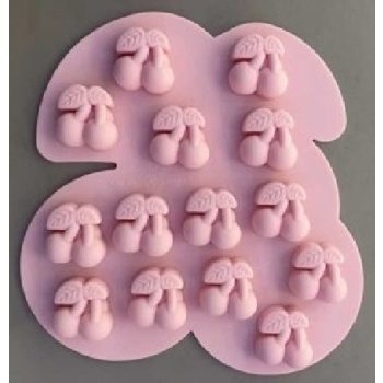 SZILIKON FORMA  CSERESZNYE 17,5X17CM