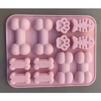 SZILIKON FORMA CSONTOK 14X17CM