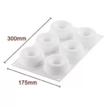 SZILIKON FORMA  KÖR 30,5X17,5CM