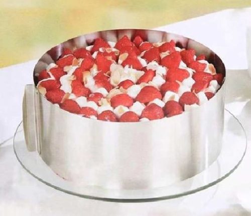 TORTA/SÜTI KERET ÁLLÍTHATÓ 15-20CM