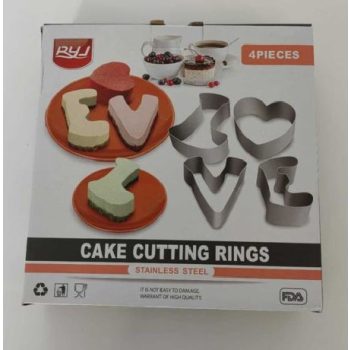 SÜTI SZELETELŐ FÉM  4R.  L-O-V-E