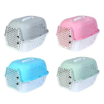 KISÁLLAT HORDOZÓ 48X32X30CM L-ES MÉRET 4F. SZÍN