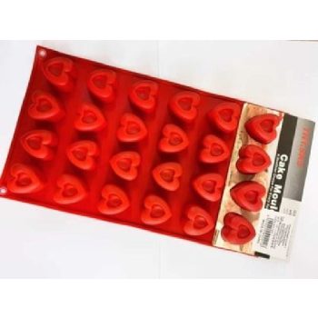 SZILIKON FORMA SZÍV 29X17CM