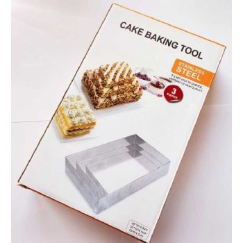   SÜTŐKERET TÉGLALAP 3DB-OS 20X15X4,5, 20X10X4,5, 20X5X4,5 CM, FÉM