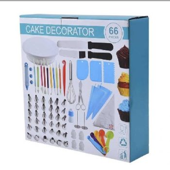 TORTADEKORÁCIÓS KÉSZLET 66DB-OS