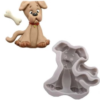 ÖNTŐFORMA FONDANT KUTYA