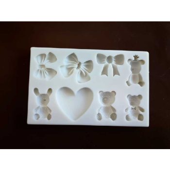 ÖNTŐFORMA FONDANT MEDVÉK