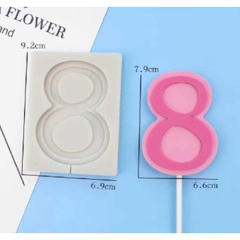 ÖNTŐFORMA 8-AS 9,2CM*6,9CM; 7,9CM*6,6CM