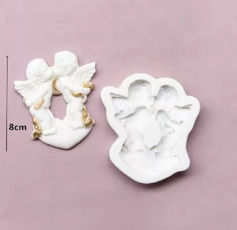 ÖNTŐFORMA FONDANT - ANGYAL SZ:8CM