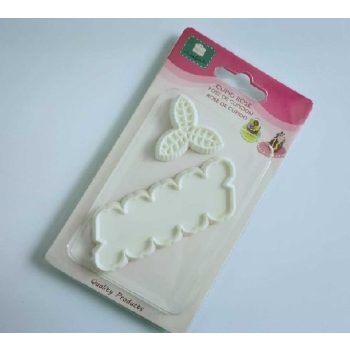 MARCIPÁN/FONDANT KISZÚRÓ BOROSTYÁN LEVÉL MŰA.