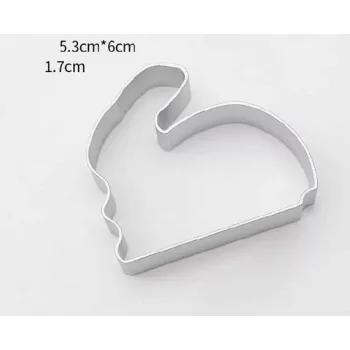 KISZÚRÓ FÉM NYÚL 5,3X6X1,7CM