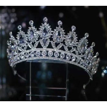 DEKORÁCIÓ KORONA EZÜST