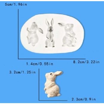 MARCIPÁN/FONDANT MINTÁZÓ NYUSZI